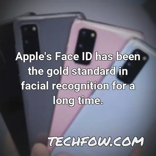 apple s face id has been the gold standard in facial recognition for a long time