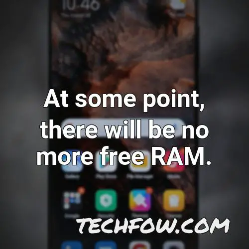 at some point there will be no more free ram