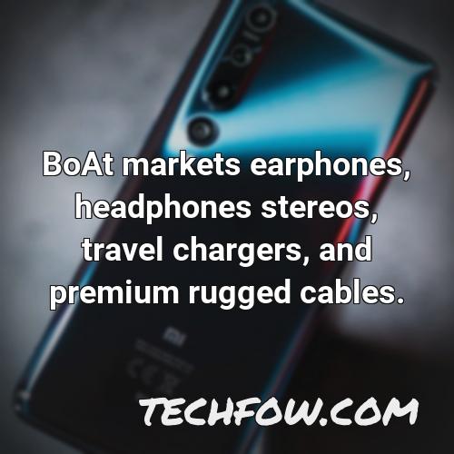 boat markets earphones headphones stereos travel chargers and premium rugged cables
