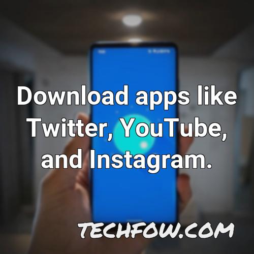 download apps like twitter youtube and instagram
