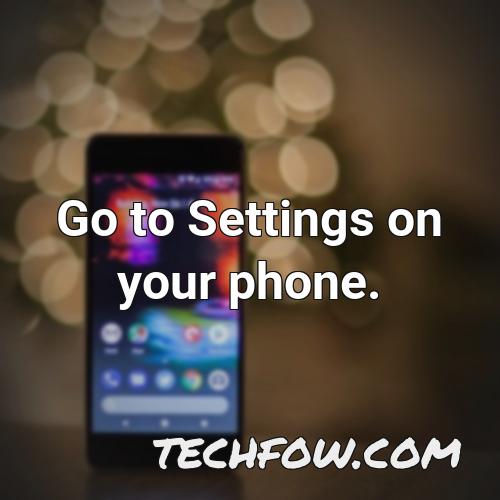 go to settings on your phone 16