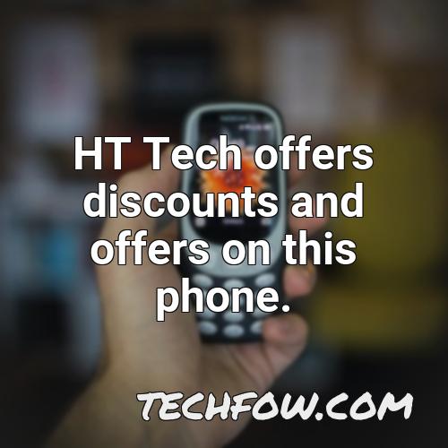 ht tech offers discounts and offers on this phone