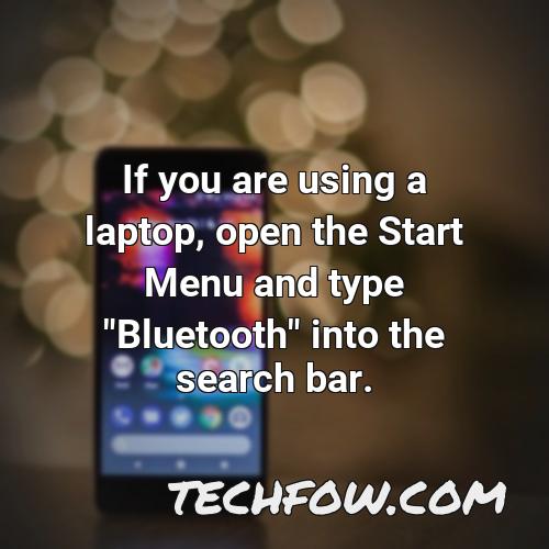 if you are using a laptop open the start menu and type bluetooth into the search bar