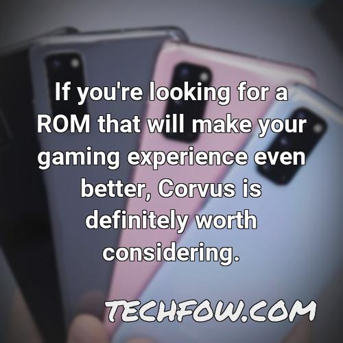 if you re looking for a rom that will make your gaming experience even better corvus is definitely worth considering