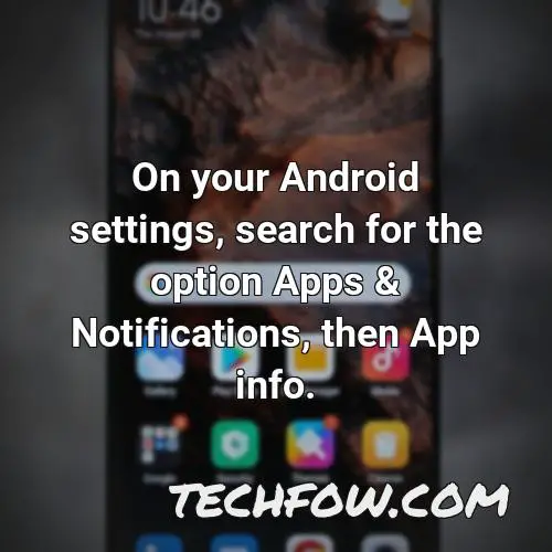 on your android settings search for the option apps notifications then app info