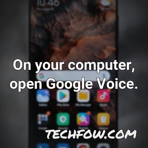 does google voice use your phone number