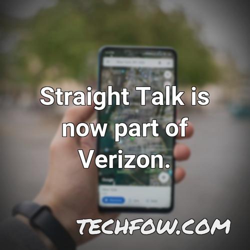 straight talk is now part of verizon