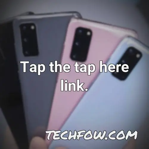 tap the tap here link