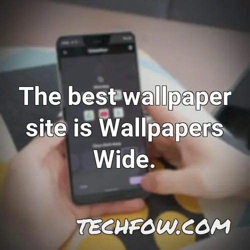 the best wallpaper site is wallpapers wide