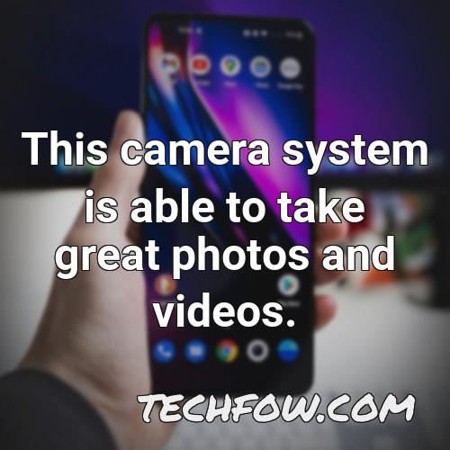 this camera system is able to take great photos and videos