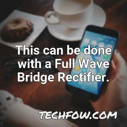 this can be done with a full wave bridge rectifier