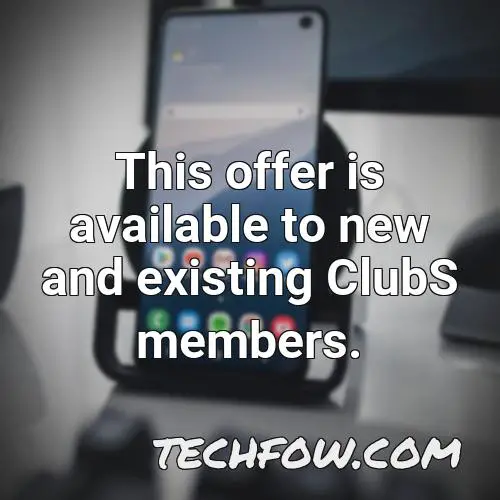 this offer is available to new and existing clubs members