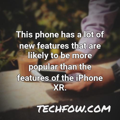 this phone has a lot of new features that are likely to be more popular than the features of the iphone