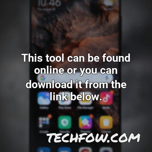 this tool can be found online or you can download it from the link below