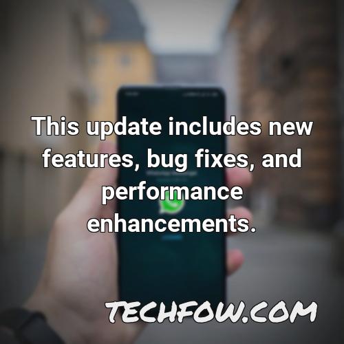 this update includes new features bug fixes and performance enhancements