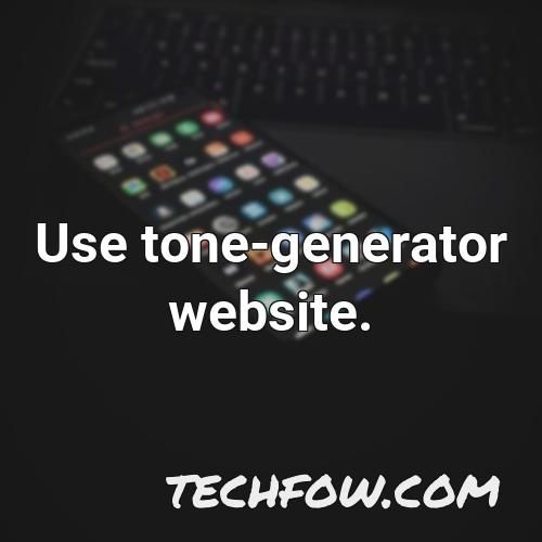 use tone generator website