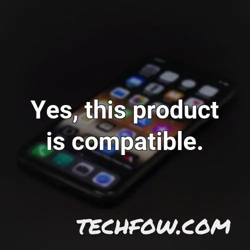yes this product is compatible