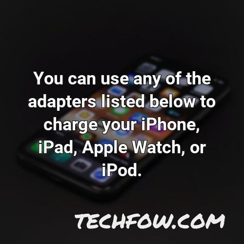 can we use 20w charger for iphone 13