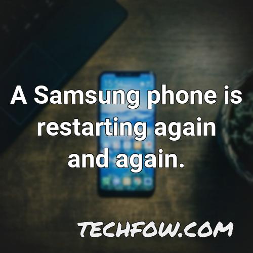 why my nokia phone is restarting again and again
