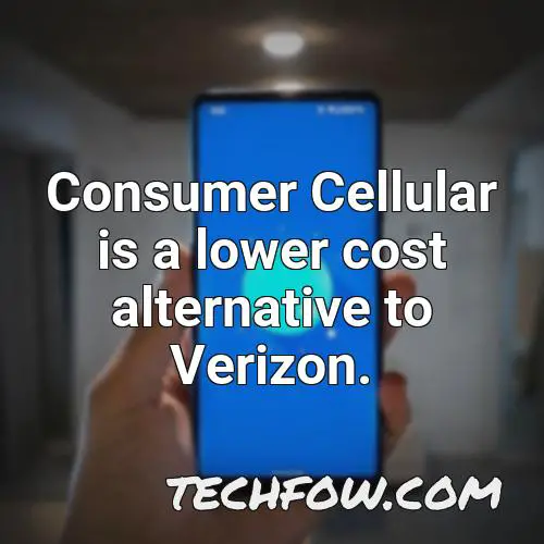 consumer cellular is a lower cost alternative to verizon