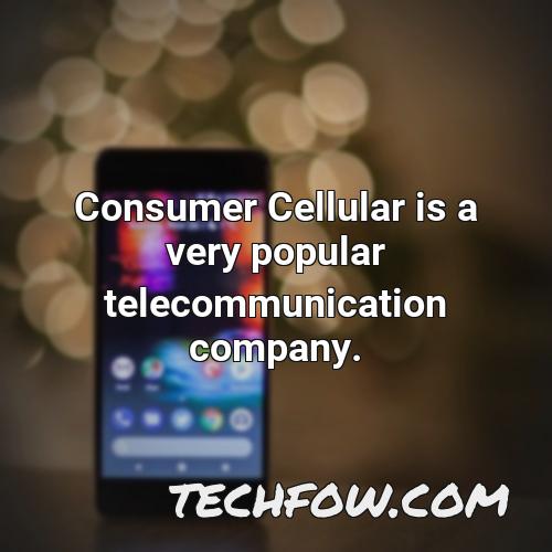 consumer cellular is a very popular telecommunication company