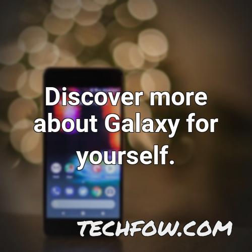 discover more about galaxy for yourself