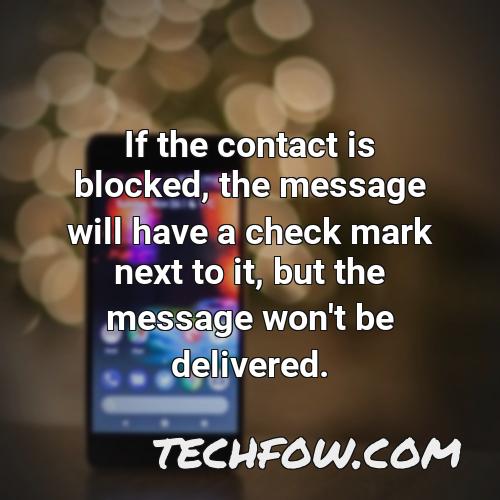 if my number is blocked can i still send a text message