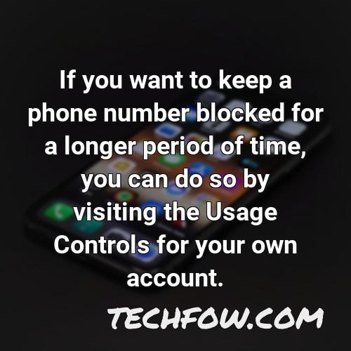 what number can you use to block your number
