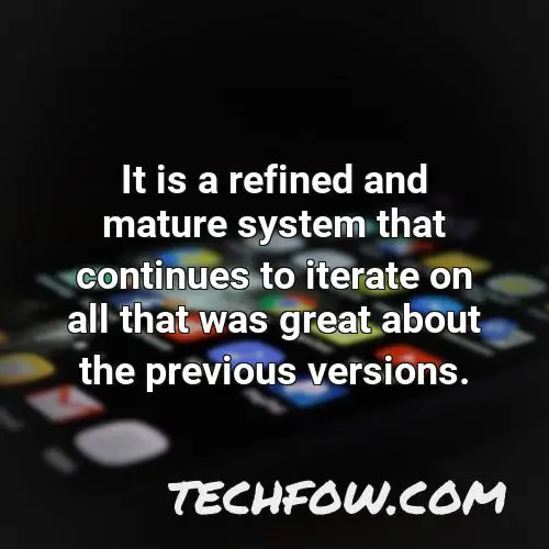 it is a refined and mature system that continues to iterate on all that was great about the previous versions