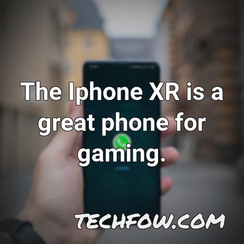 the iphone xr is a great phone for gaming 14