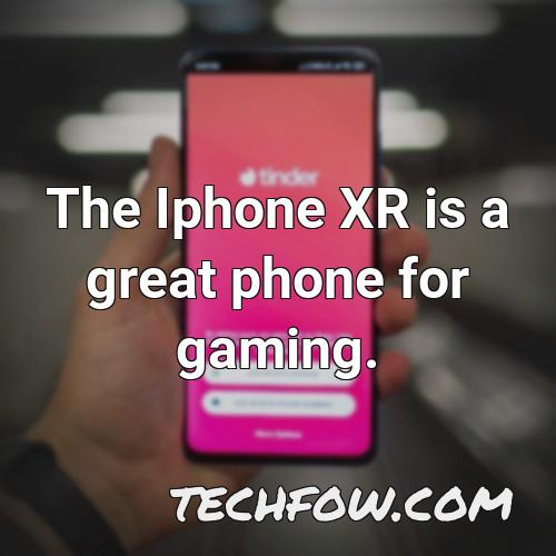 the iphone xr is a great phone for gaming 17