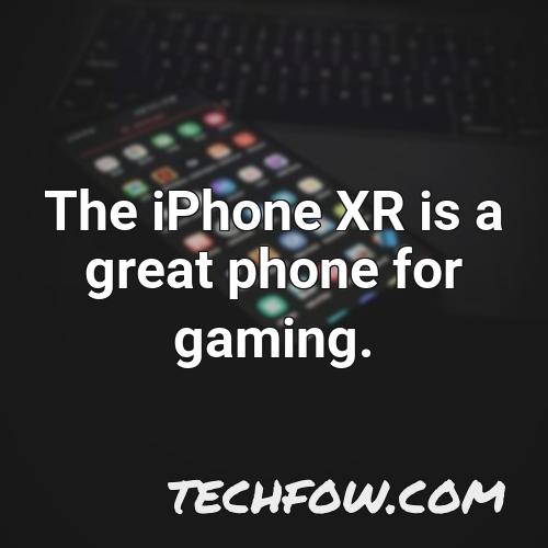 the iphone xr is a great phone for gaming 4