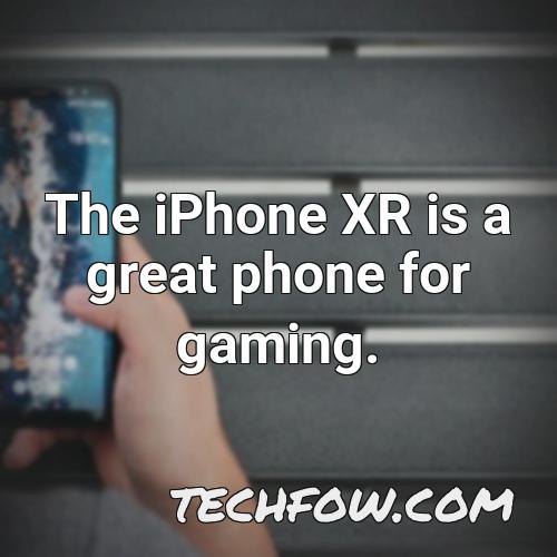 the iphone xr is a great phone for gaming 8