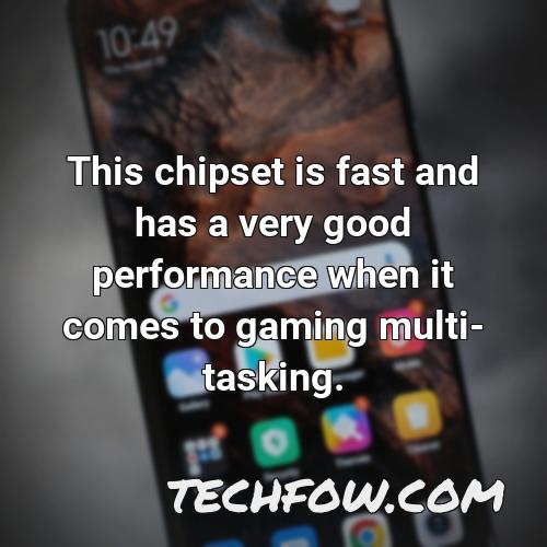this chipset is fast and has a very good performance when it comes to gaming multi tasking 1