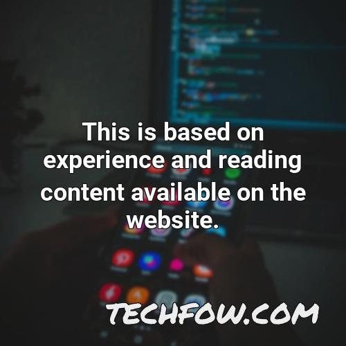this is based on experience and reading content available on the website