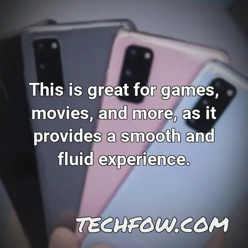 this is great for games movies and more as it provides a smooth and fluid