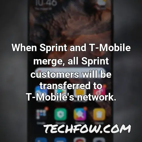 when sprint and t mobile merge all sprint customers will be transferred to t mobile s network