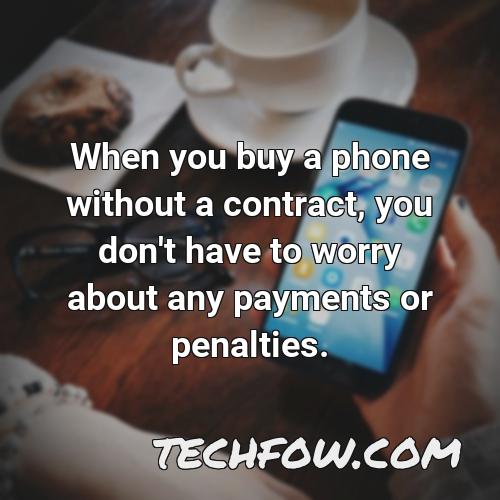 can i get a new phone without a plan