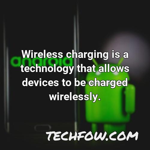 wireless charging is a technology that allows devices to be charged wirelessly